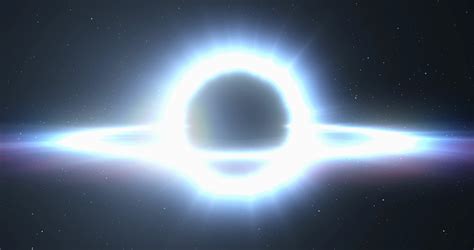 A Star Explodes In Deep Space Creating A Large Black Hole