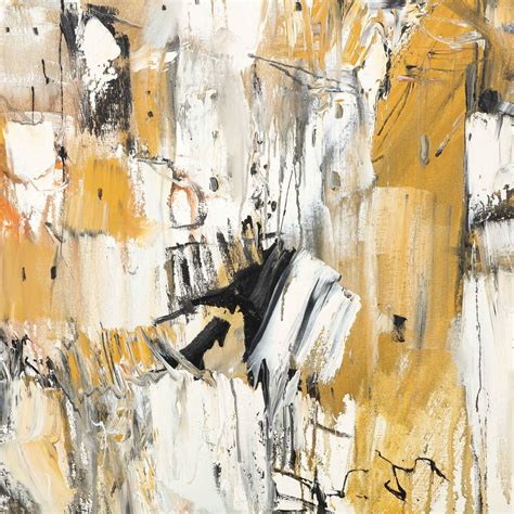 Gino Hollander Mid Century Modern Abstract Expressionist Gino
