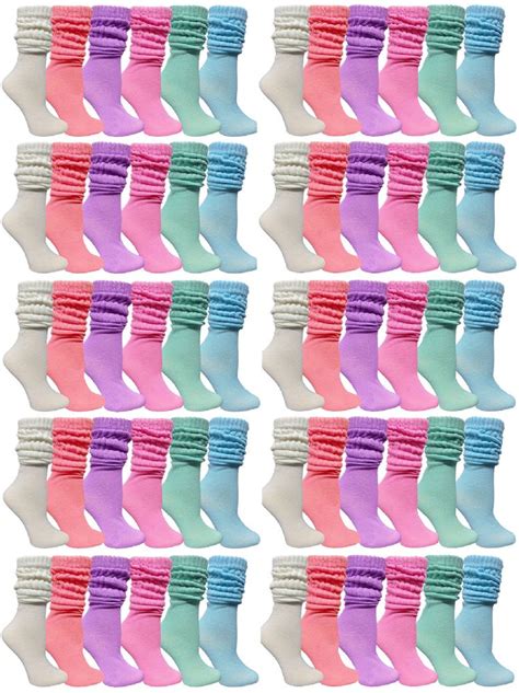 Units Of Pack Yacht Smith Womens Cotton Slouch Socks Womans