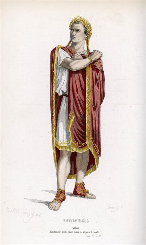 Nero Claudius Caesar Drusus Roman Drawing By Mary Evans Picture Library Pixels