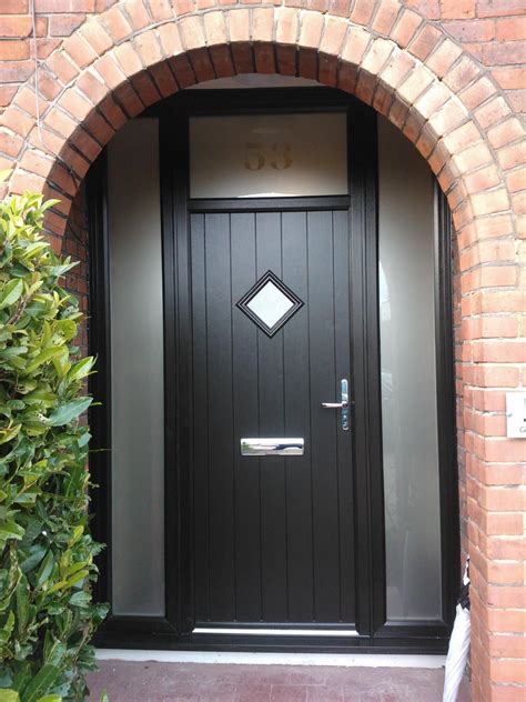 Black Solidor Timber Composite Door Compositedoors Blackcompositedoor
