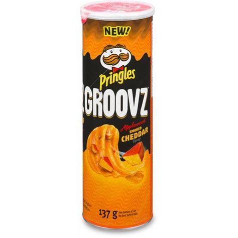 Pringles Groovz Applewood Smoked Cheddar 137g 449