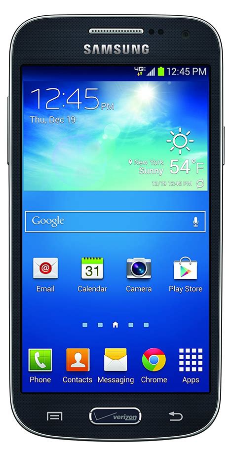 Samsung Galaxy S4 Mini 16gb Sch I435 Android Smartphone For Verizon Black Mist Excellent