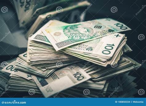Huge Pile Of Cash Money On A Table Stock Photo Image Of Loaner