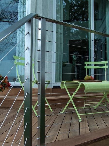 Ags Stainless Is Ideal For A Sleek Modern Steel Cable Railing System