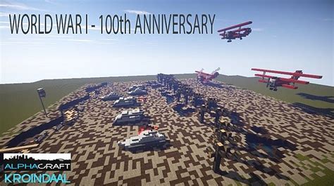 Maybe you would like to learn more about one of these? Special 100th Anniversary of World War I Minecraft Project