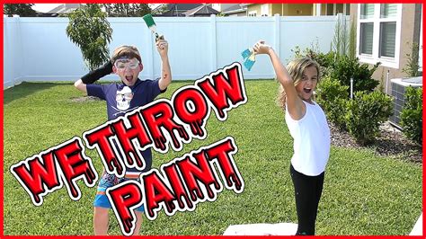 The Art Of Throwing Paint Who Did It Best We Are The Davises Youtube
