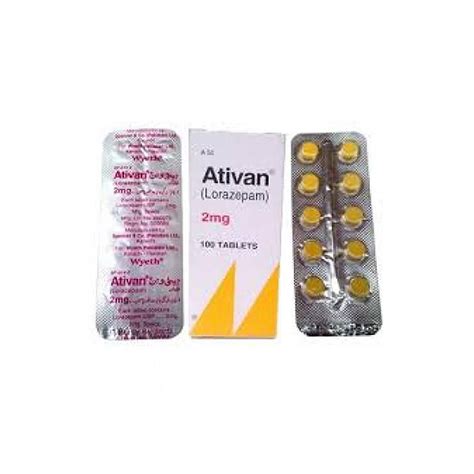 The reference site for lorazepam. ATIVAN (LORAZEPAM) 90 Stück - Es geht auch ohne Rezept