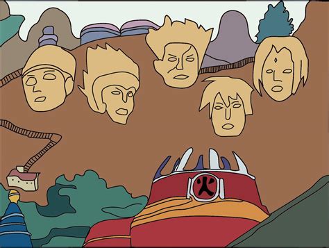 Hokage Faces My Second Ever Drawing On Adobe Illustrator Im Still A