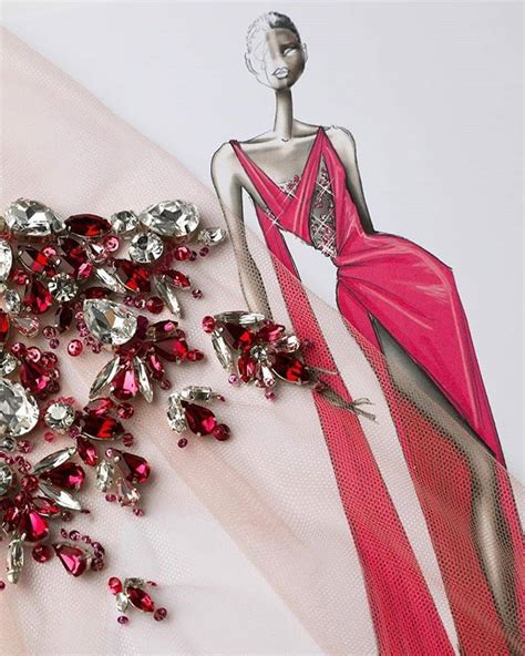 fashion embroidery（ matreshki rf） instagram 相片與影片 evening gowns sketches fashion
