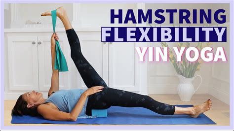 Boost Flexibility 45 Min Yin Yoga For Hamstring Stretch Yoga For Athletes Fascial Stretch