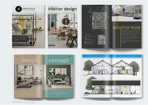 Interior Design Portfolio On Behance