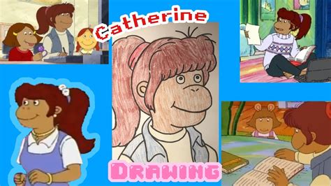 arthur series catherine frensky drawing youtube