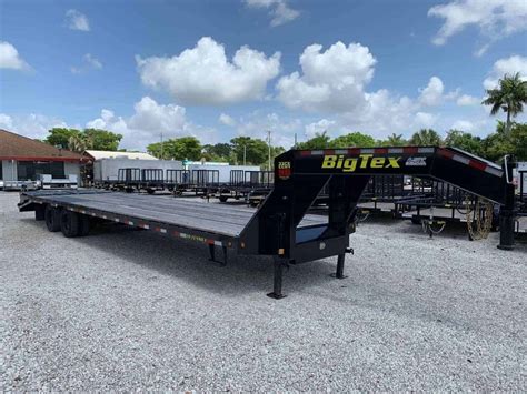 22gn 305mr Big Tex 35 Gooseneck Trailer 23900 Gvwr 12 Ton Mega Ramps