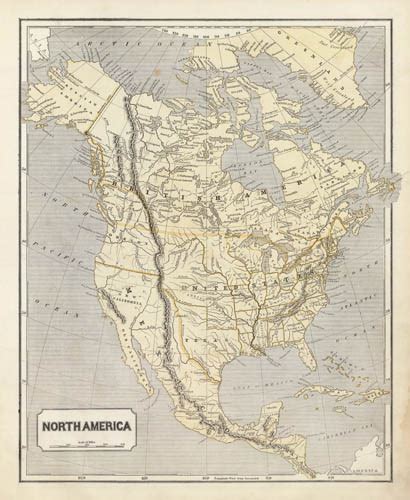1845 Morse North America Lahaina Printsellers