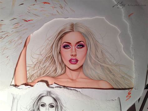 Lady Gaga By Armando Huerta Wip 9 By Artzyartcollectors On Deviantart