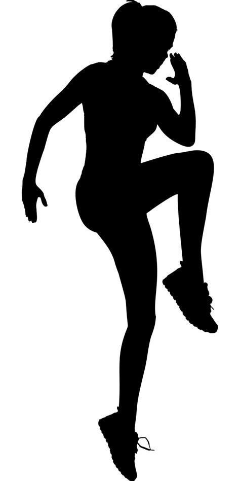 Exercising Female Fitness Free Vector Graphic On Pixabay