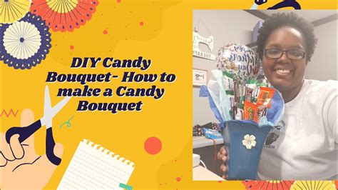 Diy Chocolate Candy Bouquet How To Make A Candy Bouquet Youtube