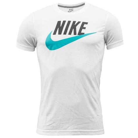 Nike T Shirt Icon Whiteturquoise
