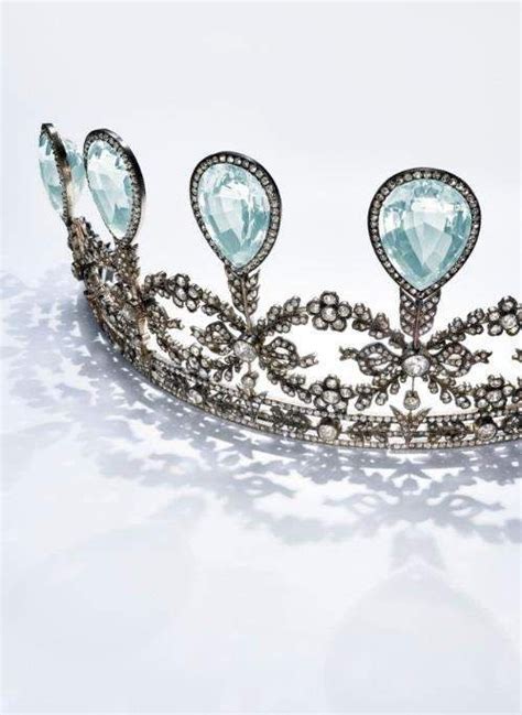 Christies To Sell Historic Aquamarine And Diamond Tiara By Fabergé