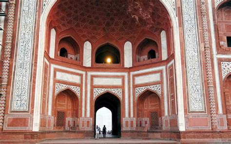 Paisley Curtain Taj Mahal Interior And Gardens