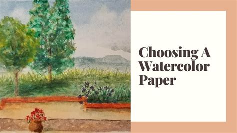 First you soak the paper, then you stretch it. Choosing A Watercolor Paper - YouTube
