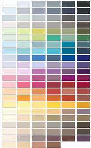 Ici Paint Color Chart
