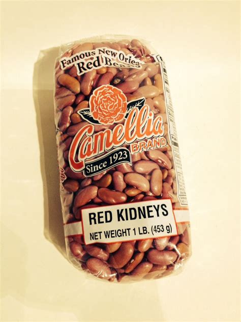 1 ½ pound dried red beans (preferably new orleans camelia brand). Famous New Orleans Red Beans, Camellia makes the beans we ...