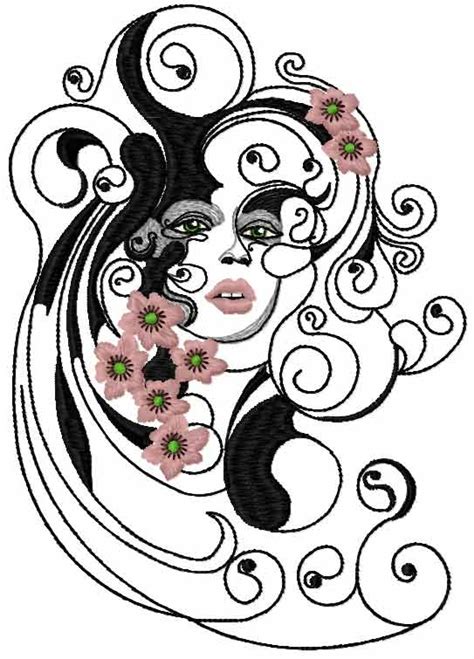 Free embroidery and applique design sets. Spring is always in the heart free embroidery design