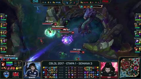 Melhores Momentos PAIN X CNB Jogo 1 Semana 3 CBLOL 2017 YouTube