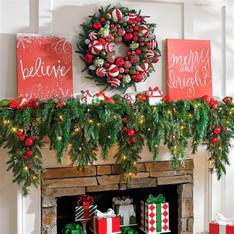 Grandin Road Christmas Wreaths | Christmas Wishes