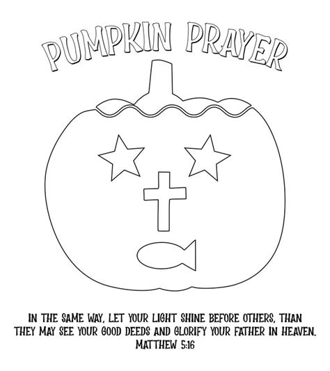 A Pumpkin With The Words Pumpkin Prayer Written On It And Stars In The
