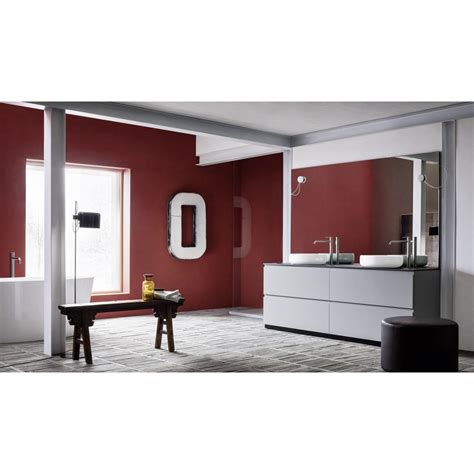 Mobili bagno a terra vendita online a prezzi convenienti. Elegante mobile bagno moderno con doppio lavabo della ...