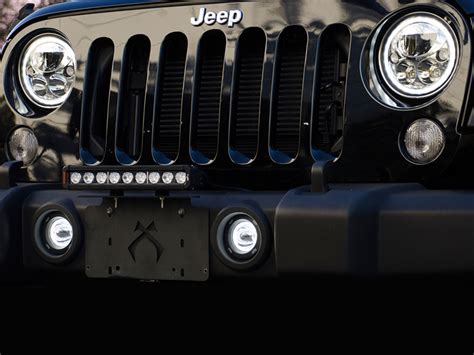 Jeep JK LED Fog Light Upgrade Kit