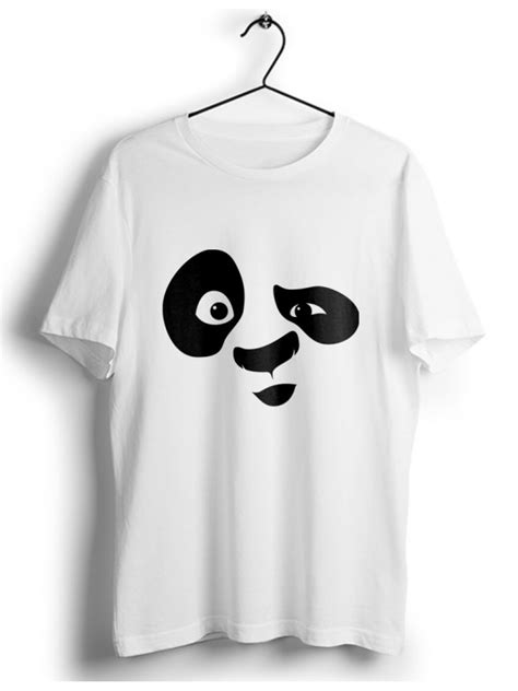 Choose from 140+ white t shirt graphic resources and download in the form of png, eps, ai or psd. Panda Face Men's White T-shirt