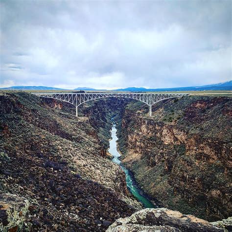 Rio Grande Gorge Bridge Taos New Mexico Photograph By Jeffrey Mark