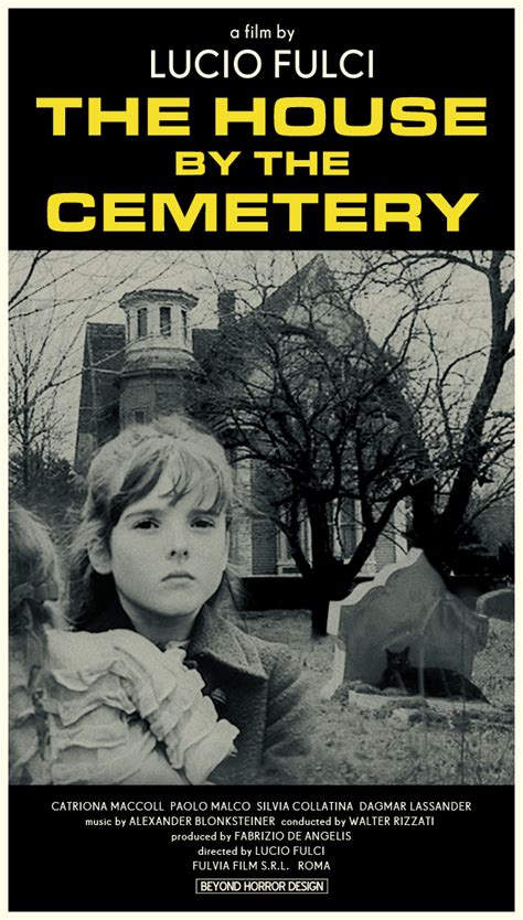 Beyond Horror Design House By The Cemetery Lucio Fulci 1981