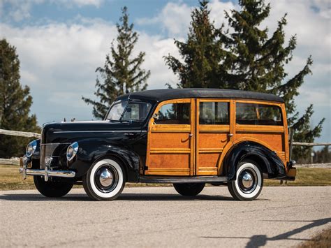 1940 Ford Deluxe Station Wagon The Dingman Collection Rm Sothebys