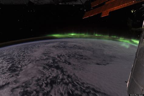 Southern Lights From Space Station Astronaut Tweets Amazing Picture Of