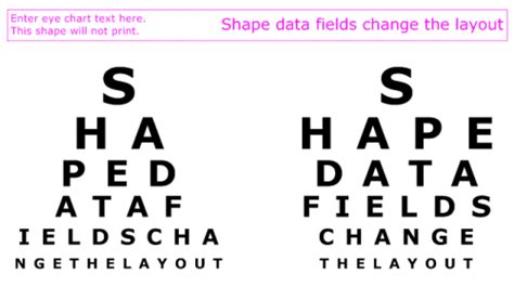 Visio Eye Chart Template Visio Guy