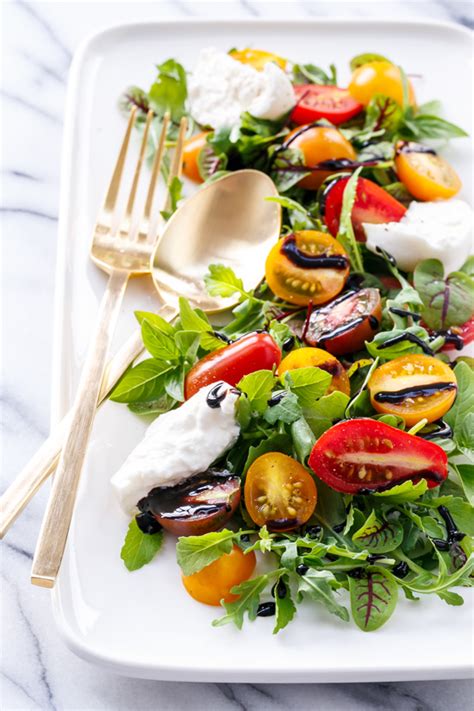 So Long Summer Salad Heirloom Tomato And Burrata With