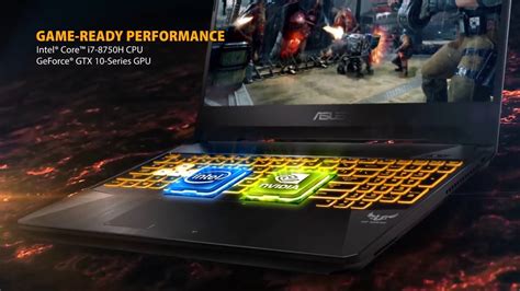 Asus New Tuf Gaming Laptop Fx505 Youtube