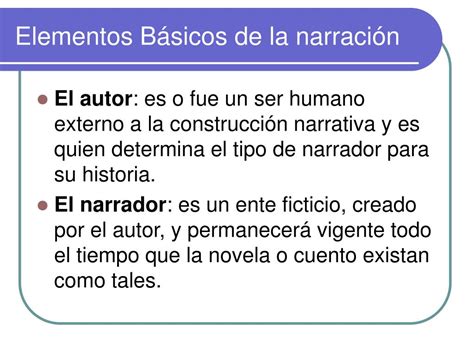 Ppt GÉnero Narrativo El Acto De Narrar Powerpoint Presentation Free