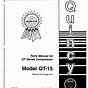 Quincy Qt-5 Parts Manual