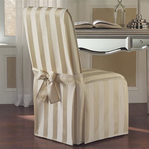 Pin and lay them to the right side (not outside) of the fabric on one panel in seven places. Top 10 Best Dining Room Chair Covers for Sale in 2015 Review