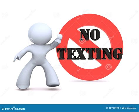 No Texting Stock Photos Image 12739123
