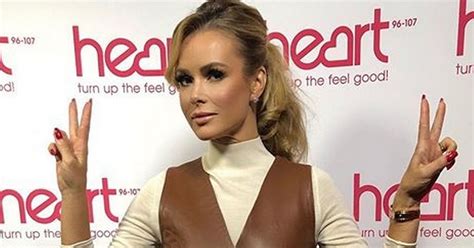 Bgt Babe Amanda Holden Suffers Wardrobe Malfunction In Skintight