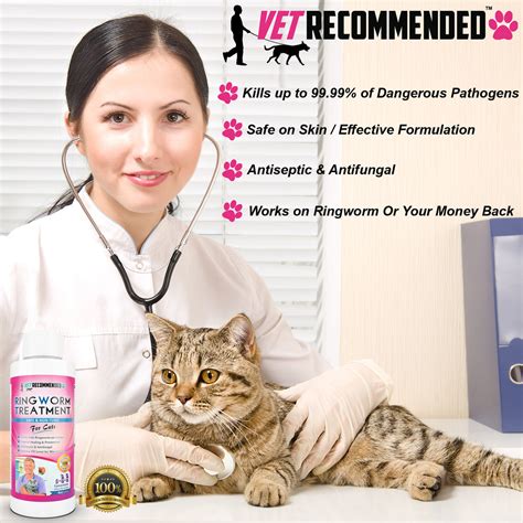 Ringworm Treatment For Cats 4oz Concentrate Makes Two 16oz Bottles
