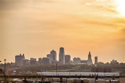 Kansas City Skyline At Sunrise Photograph By Alex Grichenko Fine Art