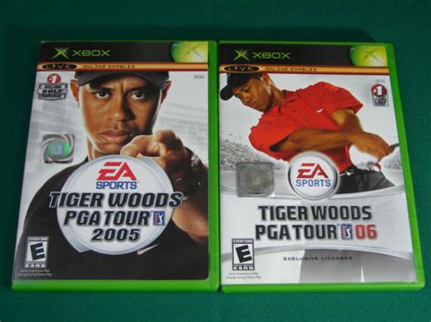 Original Microsoft Xbox Tiger Woods Pga Tour Used Ea